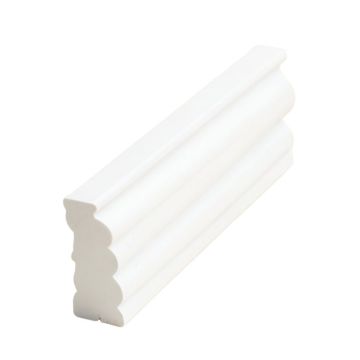 Pvc Beaded Planking 5 1/8 '' H X 96 '' W X 3/8 '' D Moulding