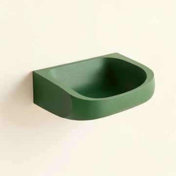 Olive Field Wall-Mounted Cat Perch - Green (synthetic illustration; no displayed measurements)