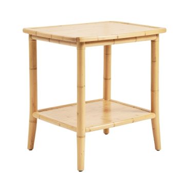 Aspen Falls Side Table - Beige (synthetic illustration; no displayed measurements)