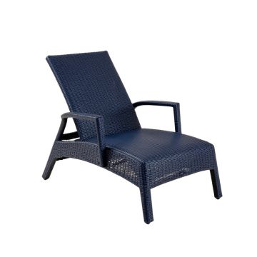 Shore Branch Outdoor Lounge Chair - Navy
