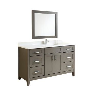 Hartell 60 '' Double Bathroom Vanity Set