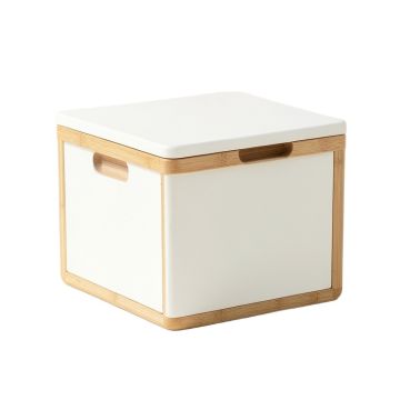 Holly Bend Low Toy Storage Unit - White