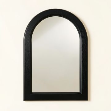 Alder Branch Framed Wall Mirror - Black (synthetic illustration; no displayed measurements)