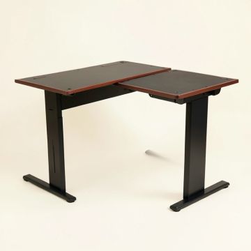 Krzysztof L-Shape Gaming Desk With Hutch (synthetic illustration; no displayed measurements)