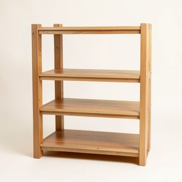 Birmingham 46.9 '' H X 18.9 '' W X 11.8 '' D 4-Tier Storage Shelf Rack (synthetic illustration; no displayed measurements)