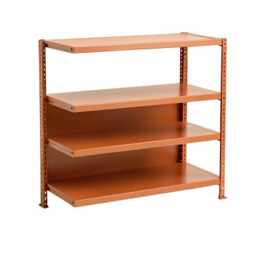 Ash Dell Desktop Shelving Unit - Terracotta