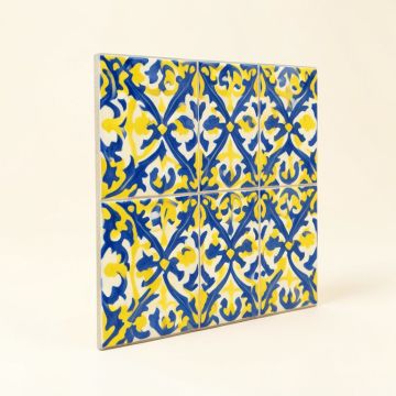 Royalty 18 '' X 18 '' Ceramic Patterned Wall & Floor Tile (synthetic illustration; no displayed measurements)