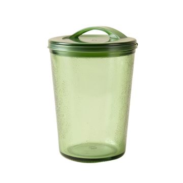 Clay Brook Storage Canister With Lid - Green