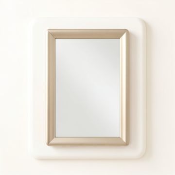Rowan Bend Framed Wall Mirror - Beige (synthetic illustration; no displayed measurements)