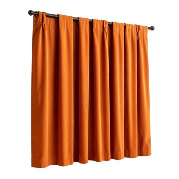 Art Nouveau Room Darkening Rod Pocket Curtain Panels