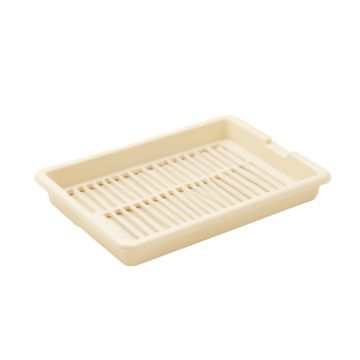 Briar Falls Empty Under-Desk Cable Tray - Ivory