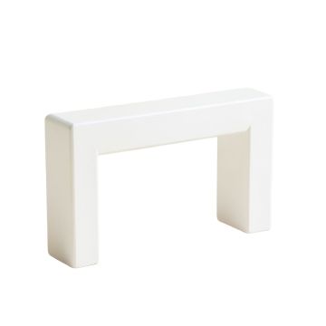 Reed Bend Cabinet Handle Without Packaging - White