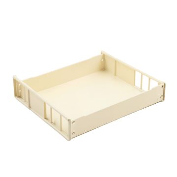 Birch Canyon Empty Under-Desk Cable Tray - Cream