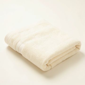 Pine Brook Bath Towel - Ivory (synthetic illustration; no displayed measurements)