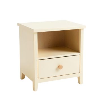 Linden Dell Nightstand - Cream