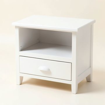 Ridge Bluff Nightstand - White (synthetic illustration; no displayed measurements)