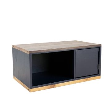 Sage Crest Shoe Storage Bench - Navy