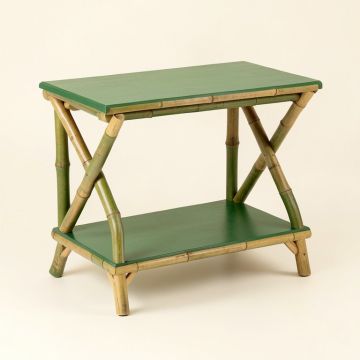 Birch Dell Side Table - Green (synthetic illustration; no displayed measurements)