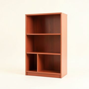 Dawn Bluff Freestanding Bookcase - Terracotta (synthetic illustration; no displayed measurements)