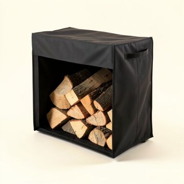 Beid Firewood Log Rack And Cover (synthetic illustration; no displayed measurements)