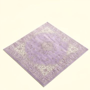 Depue Bohemian Lilac Area Rug (synthetic illustration; no displayed measurements)