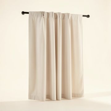 Landose Solid Sheer Rod Pocket Single Curtain Panel (synthetic illustration; no displayed measurements)