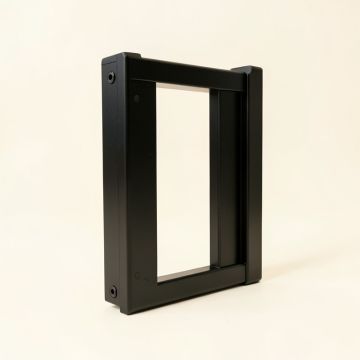 Modern Standard Single Barn Door Hardware Kit (synthetic illustration; no displayed measurements)