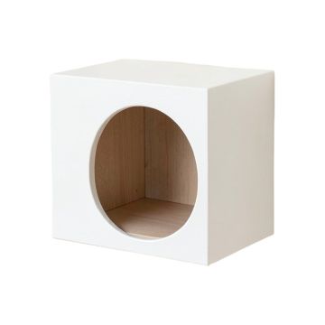 Rowan Bluff Wall-Mounted Cat Perch - White