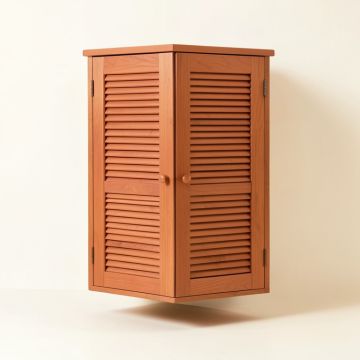 Moss Arc Wall-Mounted Laundry Cabinet (synthetic illustration; no displayed measurements)