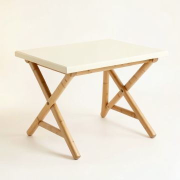 Brook Brook Patio Table - Cream (synthetic illustration; no displayed measurements)