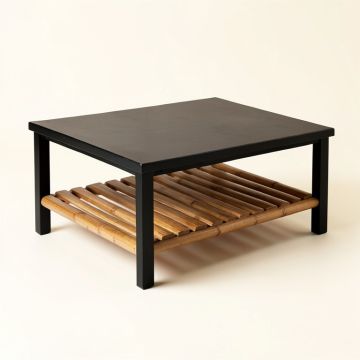 Clay Dale Coffee Table - Black (synthetic illustration; no displayed measurements)