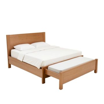 Duax Twin Bed With Trundle
