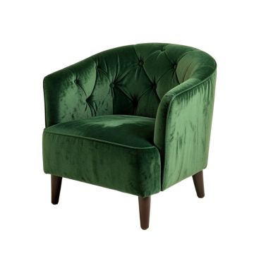 Canobie Tufted Velvet Side Chair