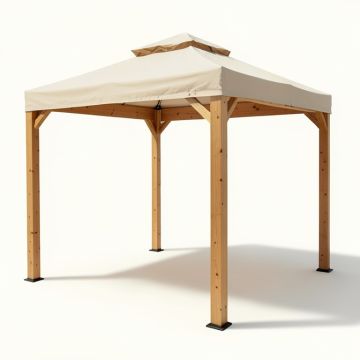 Westmont 12 Ft. W X 12 Ft. D Solid Wood Patio Gazebo (synthetic illustration; no displayed measurements)