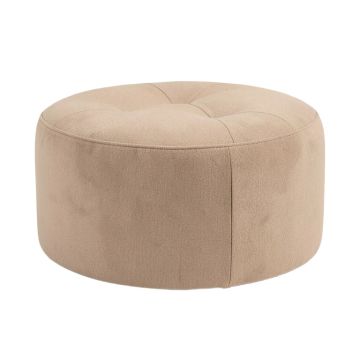 Henninger 25 '' Tufted Round Storage Ottoman