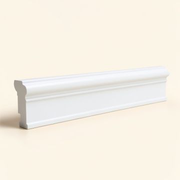 3/4 In . X 3 In . X 8 Ft. Mdf Wainscot Base Moulding (synthetic illustration; no displayed measurements)