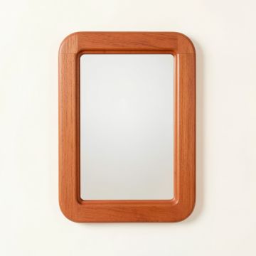 Rowan Canyon Framed Wall Mirror - Terracotta (synthetic illustration; no displayed measurements)