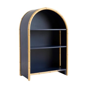 Vale Dell Freestanding Bookcase - Navy