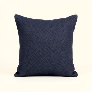 Lake Crest Filled Accent Pillow - Navy (synthetic illustration; no displayed measurements)