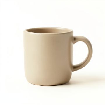 Bay Dale Ceramic Mug - Beige (synthetic illustration; no displayed measurements)