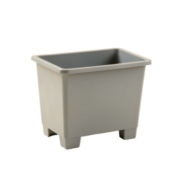 Aspen Canyon Empty Raised Planter - Gray