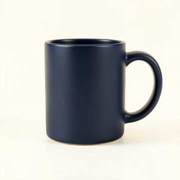 Linden Bridge Ceramic Mug - Navy (synthetic illustration; no displayed measurements)
