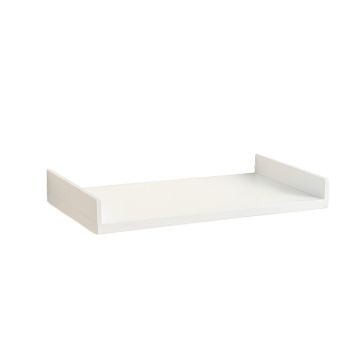 Laurel Bridge Wall-Mounted Shelf - White