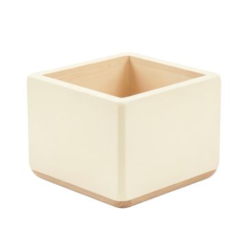 Glen Bridge Empty Raised Planter - Cream (synthetic illustration; no displayed measurements)