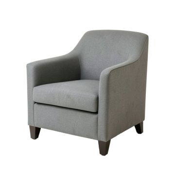 Gladyce Upholstered Parsons Chair In Gray
