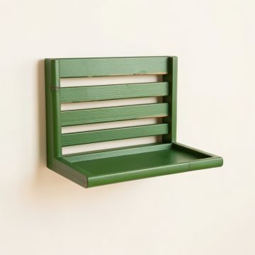 Cedar Arc Wall-Mounted Entryway Organizer Shelf (synthetic illustration; no displayed measurements)
