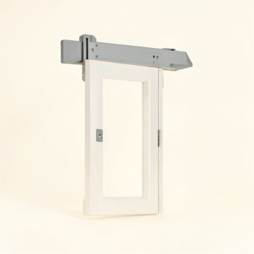 207 Top Mount Mini Single Track Sliding Barn Door Hardware Kit (synthetic illustration; no displayed measurements)