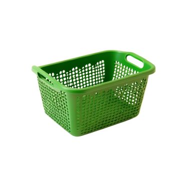 Summit Bluff Empty Storage Basket - Green