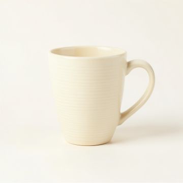 Elm Crossing Ceramic Mug - Cream (synthetic illustration; no displayed measurements)
