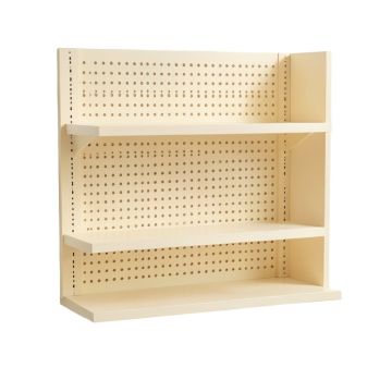 Lake Crossing Empty Wall-Mounted Tool Organizer Panel - Cream
